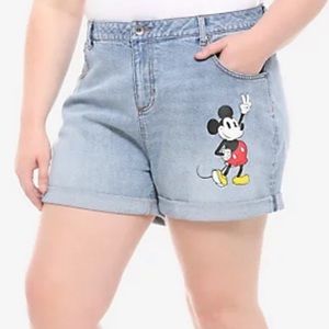 Mickey High Waist Shorts